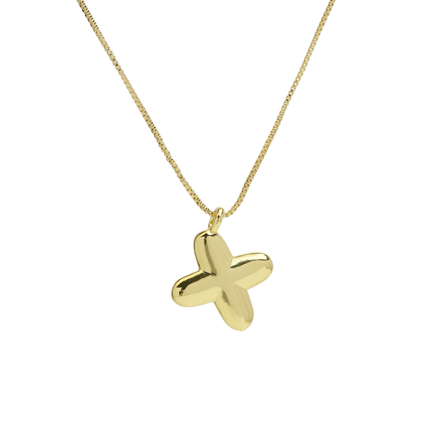 Collier initial de la lettre féminine