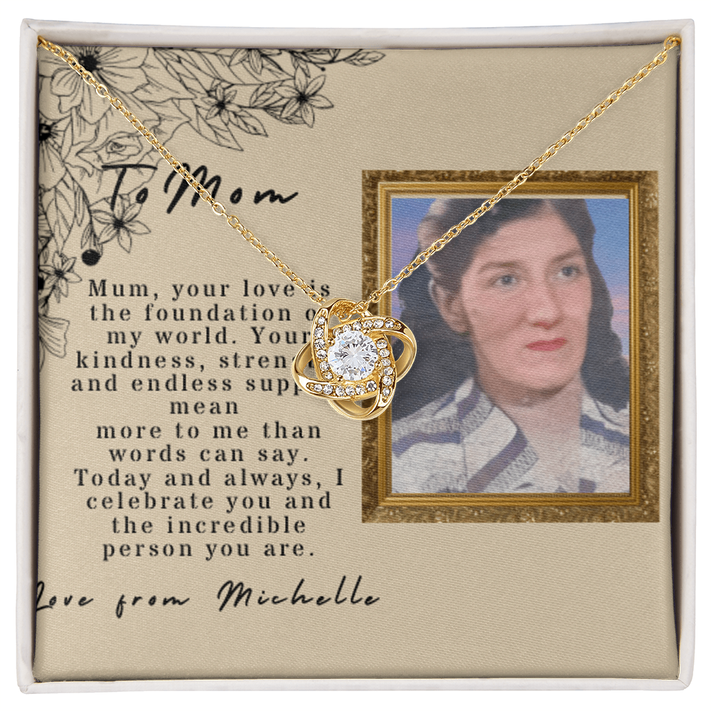 Knoop ketting gepersonaliseerd