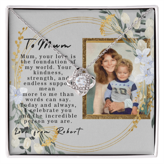 Liebesknoten personalisiert