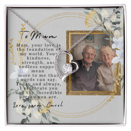 Collar de tarjeta fotográfica personalizada