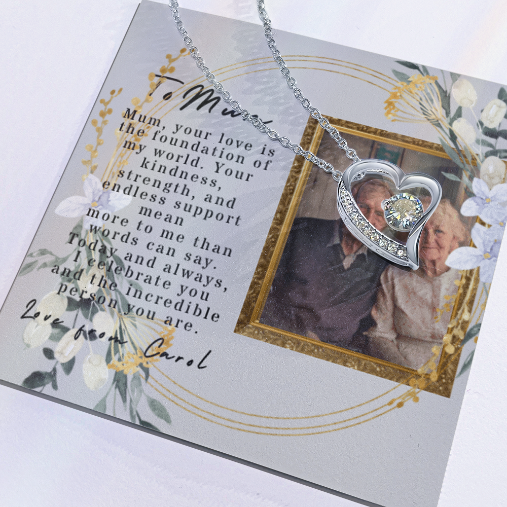 Collar de tarjeta fotográfica personalizada