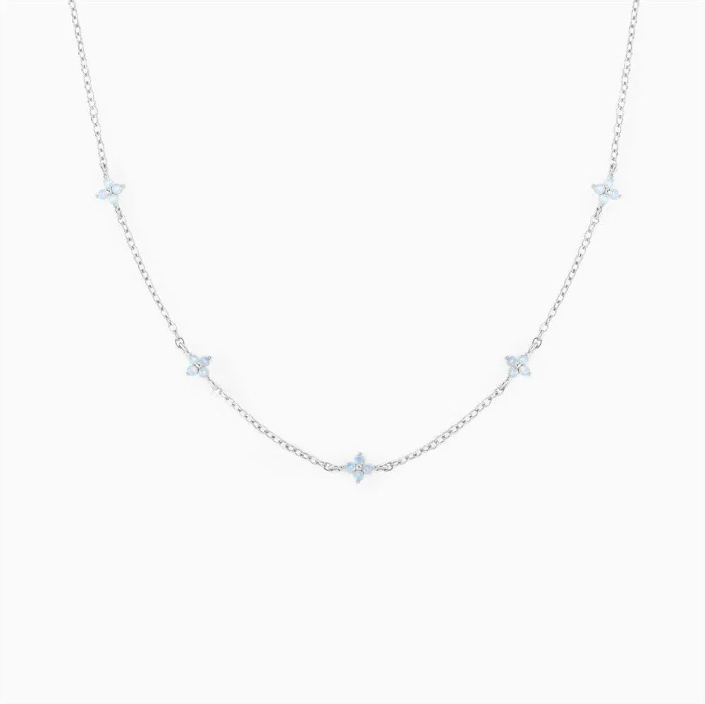 Dainty Tiny Flowers Necklace - Veinci