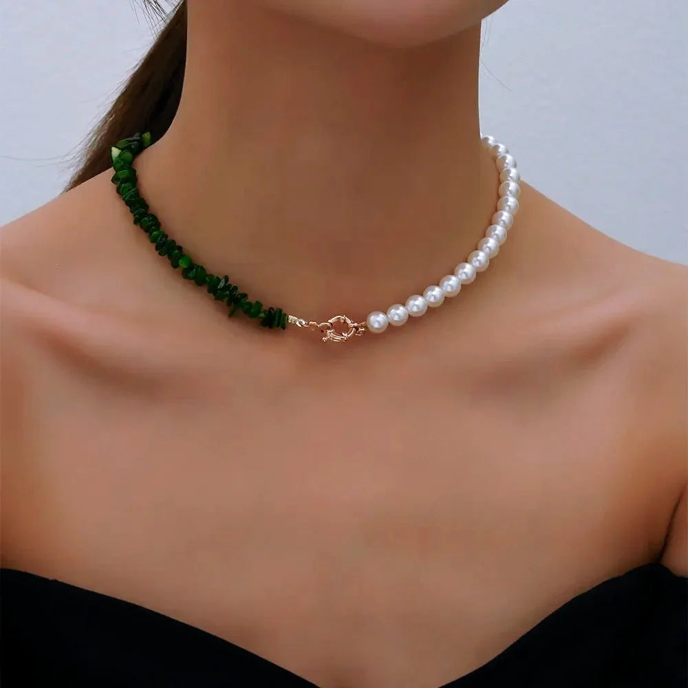 Elegant Pearl Statement Necklaces - Veinci