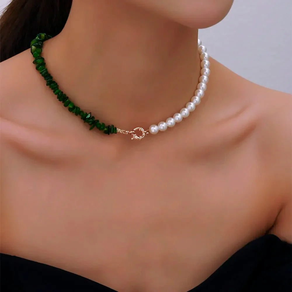Elegant Pearl Statement Necklaces - Veinci