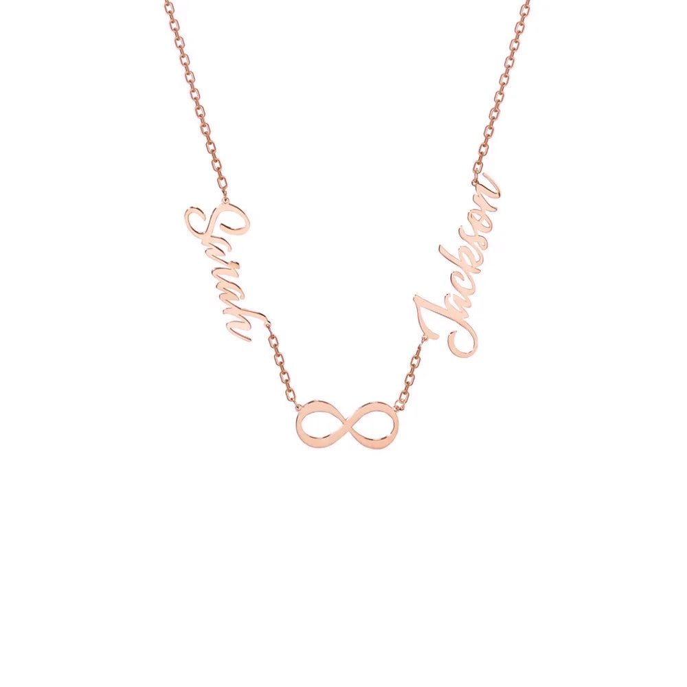 Eternal Love Infinity Name Necklace - Veinci
