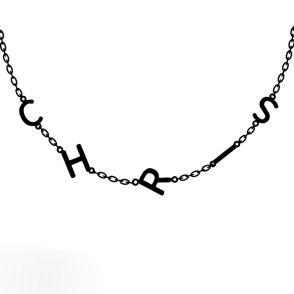 Personalisiert aus der Mitte -Briefkette personalisiert