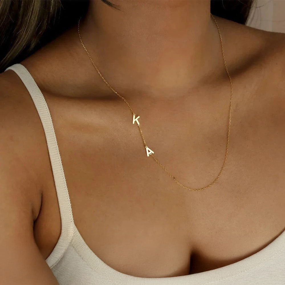 Personalisiert aus der Mitte -Briefkette personalisiert