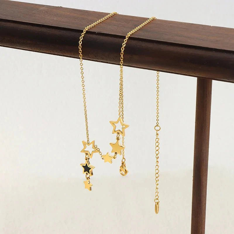 Shooting Star Celestial Necklace - Veinci