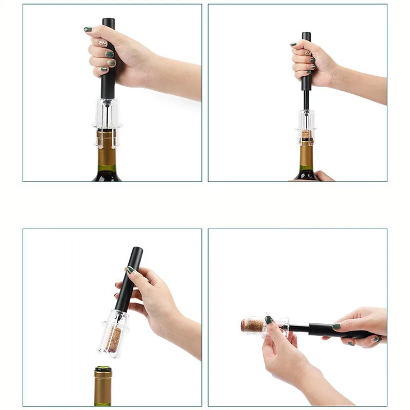 Abridor de botella de bomba fácil de Sipswift
