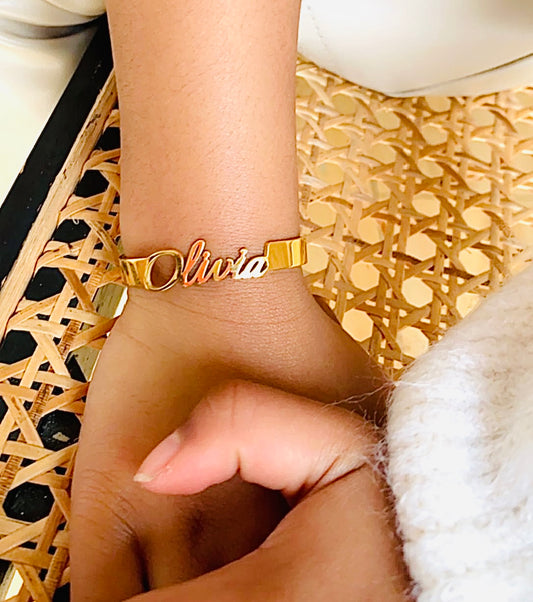 Kinder unisex personalisierte Armreifen