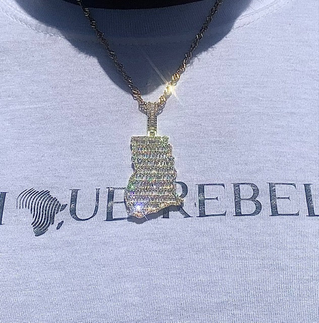 EXKLUSIVE ICED BAGUETTE GHANA MAPSCHAFTEN