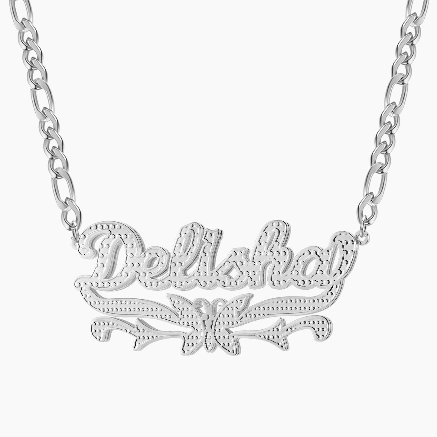 Butterfly Name Necklace