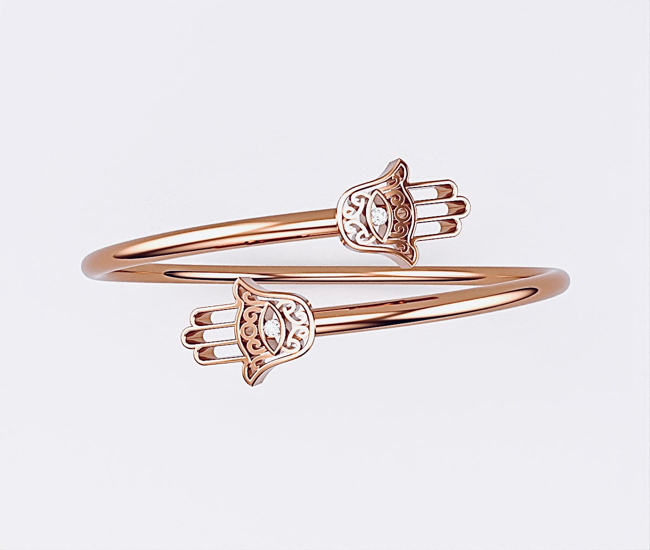 Pulsera exclusiva de Hamsa Evil Eye Hug