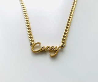 Kinder unisex personalisierte Halskette