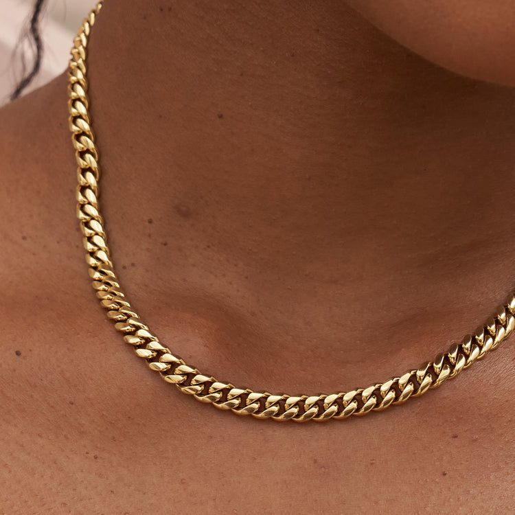 Miami Cuban Chain 8MM Gold