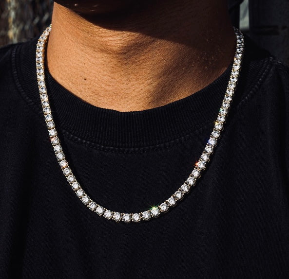 Tennis Chain Gold 5mm