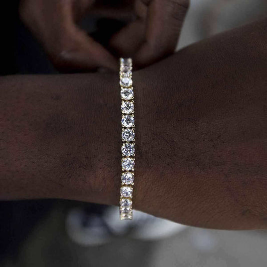 Tennis Bracelet Gold 5mm