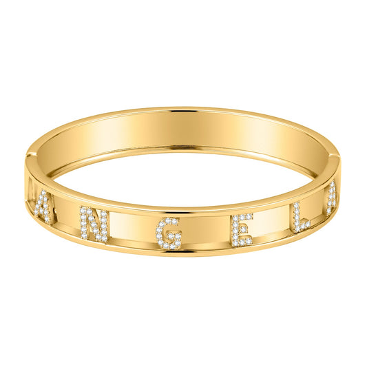 Pulsera de nombre helado