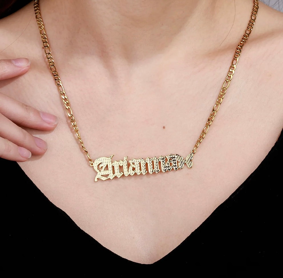 Butterfly Name Necklace