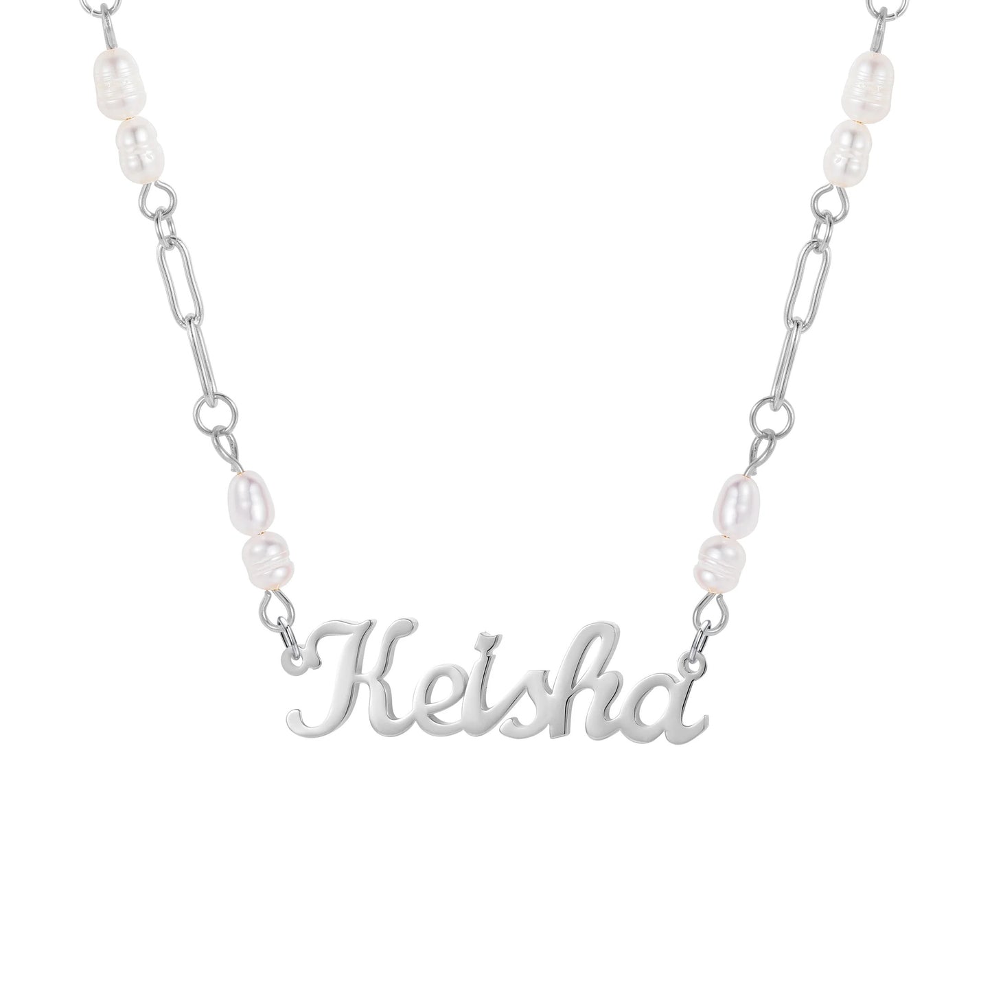 Pearl Name Necklace