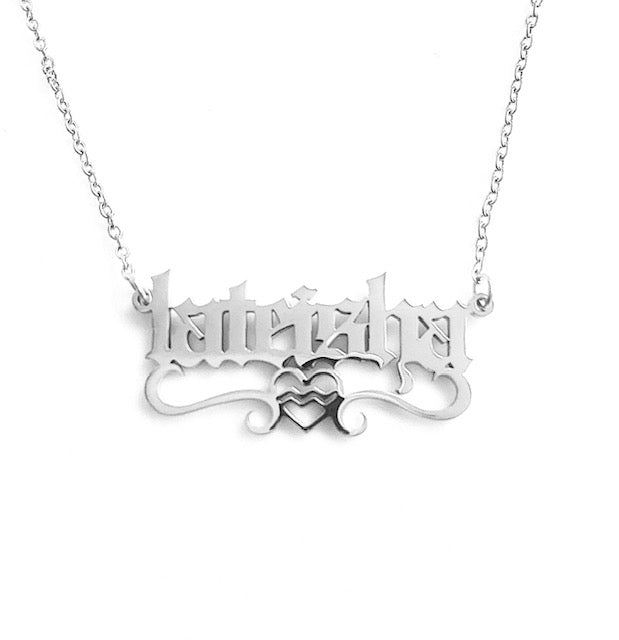 Exklusiver Wassermann♒ Herzname Halskette.