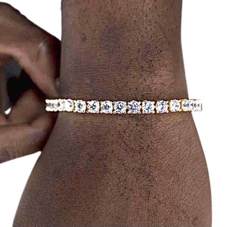 Tennis Bracelet White Gold 5mm