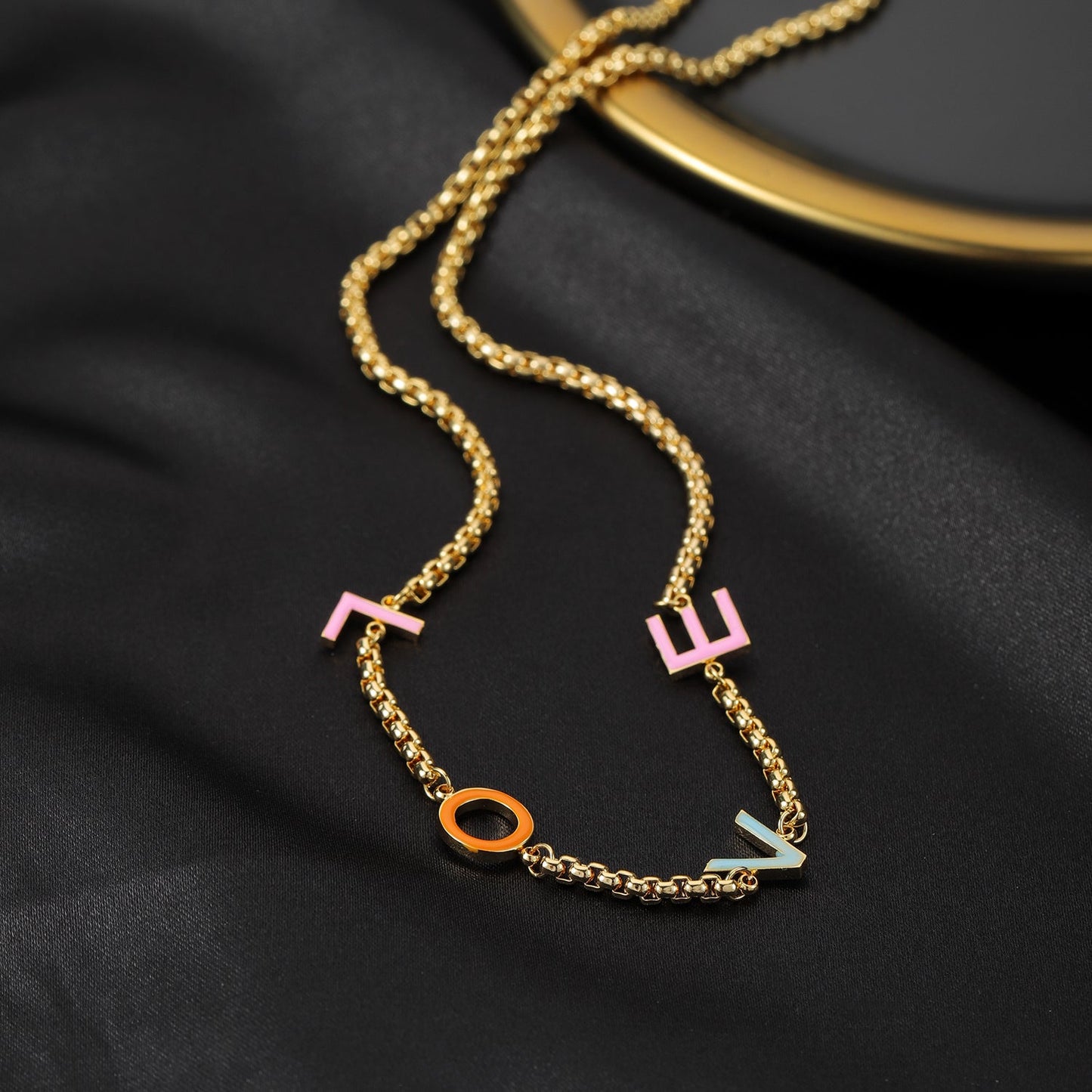 Multicolor Name Necklace