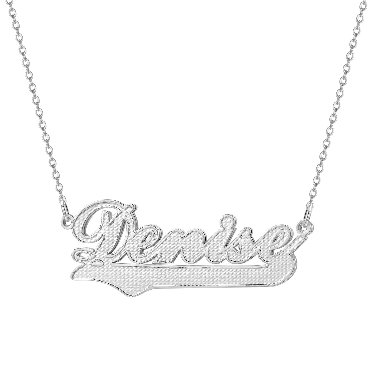 Double Gold Name Necklace