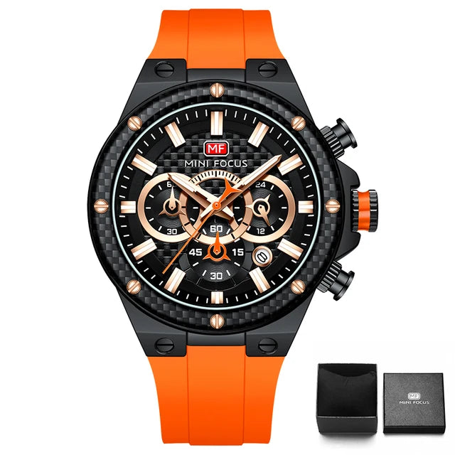 TimeMaster Sports Elite Quartz Watch