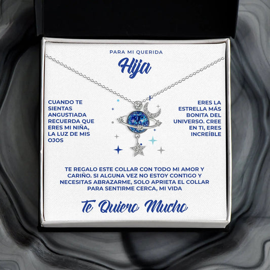 Collier lunar de amor a mi hija