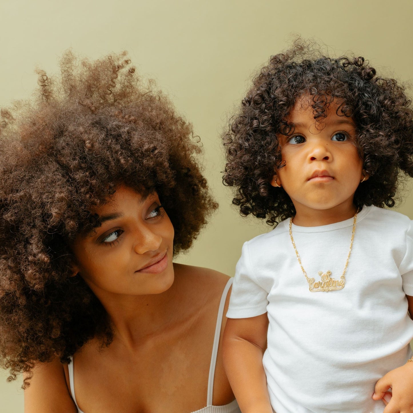 Collar de nombre de dibujos animados para niños del ratón