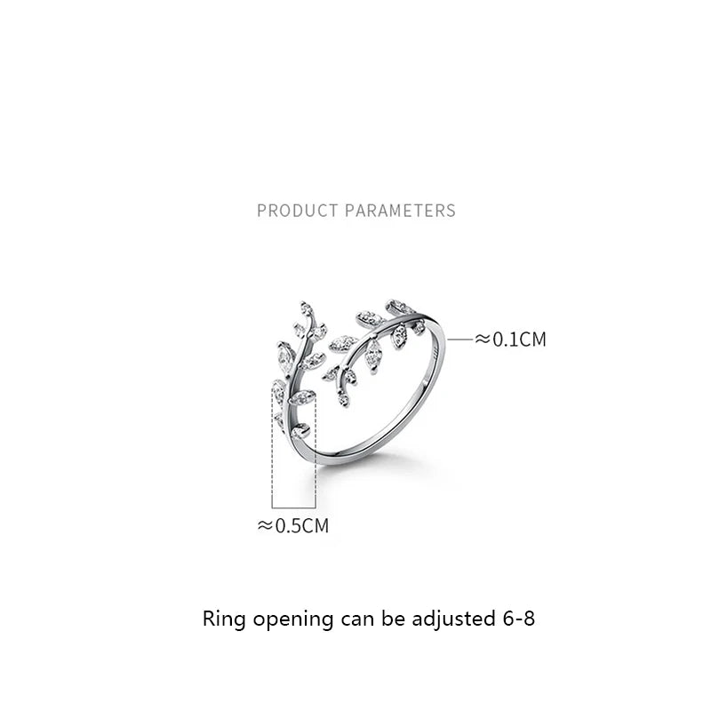 Stunning Sterling Silver Elegance Ring